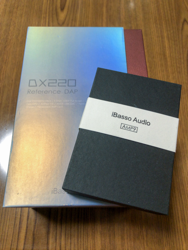 iBasso DX220＋AMP9 〜 その1: 日日是好日