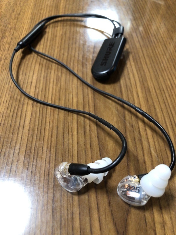 Shure SE425 クリア　おまけでSONY（MUC-M2BT1）付 SONY MUC-M2BT1とSHURE SE215SPE-AでBluetoothオーディオ環境を